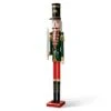 Glitzhome® 3.5ft. Wooden Christmas Soldier Nutcracker -Michaels Shop D670513S 1