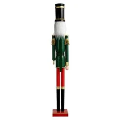Glitzhome® 3.5ft. Wooden Christmas Soldier Nutcracker -Michaels Shop D670513S 8