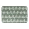 Sage Christmas Tree Pattern Bath Mat 1 Sage Christmas Tree Pattern Bath Mat -Michaels Shop D673249S 1