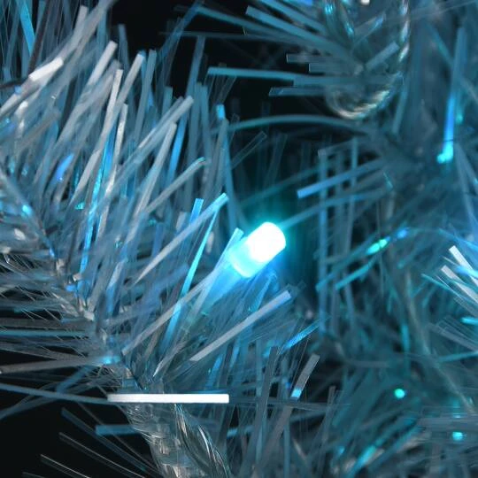 9ft. Pre-Lit Crystal Silver Metallic Garland 8 9ft. Pre-Lit Crystal Silver Metallic Garland - Image 6