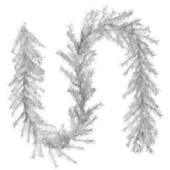 9ft. Pre-Lit Crystal Silver Metallic Garland 19 9ft. Pre-Lit Crystal Silver Metallic Garland -Michaels Shop D675928S 17