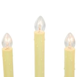 Northlight 14.5" Ivory 5-Lights Christmas Chandelier On Holly Berry & Bell Base Candle Lamp -Michaels Shop D676185S 4