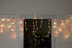 Northlight 100ct. Mini Icicle Christmas Light Set With White Wire Red And White -Michaels Shop D676194S 3