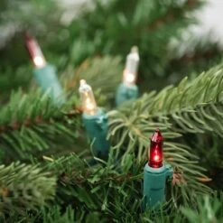 Northlight 100ct. Mini Christmas String Lights With Green Wire Red And Clear -Michaels Shop D676210S 12