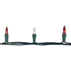 Northlight 100ct. Mini Christmas String Lights With Green Wire Red And Clear -Michaels Shop D676210S 16