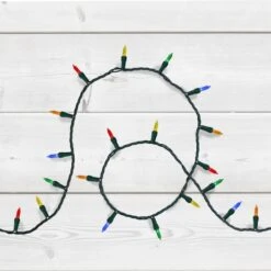 Northlight 200ct. Multi-Color LED Mini Christmas Lights Set With Green Wire -Michaels Shop D676220S 2