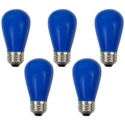 Northlight Opaque LED S14 Replacement Bulbs, 25ct. Blue -Michaels Shop D676235S 16