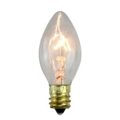 Northlight Incandescent C7 Replacement Bulbs, 25ct. Clear -Michaels Shop D676236S 1 1