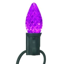 Northlight Multicolor Faceted C7 LED Replacement Christmas Bulbs, 25ct. -Michaels Shop D676237S 5