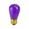 Northlight Transparent Incandescent S14 Replacement Christmas Bulbs, 25ct. Violet -Michaels Shop D676241S 1