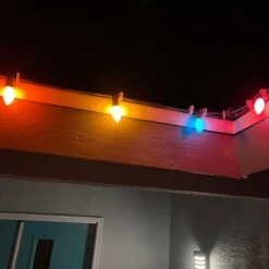 Northlight 25ct. Opaque Vibrant Multicolor LED C9 Christmas String Lights -Michaels Shop D676252S 13