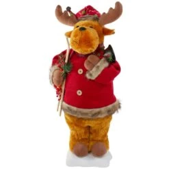 Northlight 24" Lighted & Animated Musical Moose Christmas Figure -Michaels Shop D676289S 4