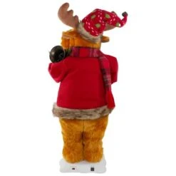 Northlight 24" Lighted & Animated Musical Moose Christmas Figure -Michaels Shop D676289S 6