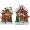 Northlight Gingerbread Houses With Gingerbread Boy & Girl Christmas Decoration Set -Michaels Shop D676301S 1