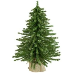 Northlight 2ft. Unlit Potted Downswept Mini Village Pine Medium Artificial Christmas Tree -Michaels Shop D676688S 11