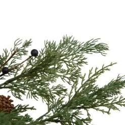 Northlight 5ft. Pine & Blueberry With Pinecones Christmas Garland -Michaels Shop D676710S 3