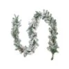 Northlight 9ft. Pre-Lit Flocked Victoria Pine Christmas Garland -Michaels Shop D676713S 1