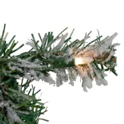 Northlight 9ft. Pre-Lit Flocked Victoria Pine Christmas Garland 8 Northlight 9ft. Pre-Lit Flocked Victoria Pine Christmas Garland -Michaels Shop D676713S 2