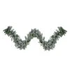 Northlight 9ft. Pre-Lit Flocked Mixed Rosemary Emerald Pine Christmas Garland -Michaels Shop D676714S 1