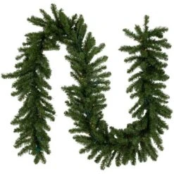 Northlight 9ft. Pre-Lit Canadian Pine Christmas Garland 18 Northlight 9ft. Pre-Lit Canadian Pine Christmas Garland -Michaels Shop D676717S 11