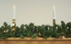 Northlight 9ft. Pre-Lit Canadian Pine Christmas Garland 15 Northlight 9ft. Pre-Lit Canadian Pine Christmas Garland -Michaels Shop D676717S 2