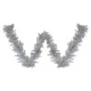 Northlight 9ft. Pre-Lit Silver Tinsel Christmas Garland -Michaels Shop D676724S 1