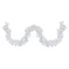 Northlight 9ft. Icy White Iridescent Spruce Christmas Garland -Michaels Shop D676727S 1
