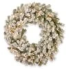 30" LED Snowy Sheffield Spruce Wreath -Michaels Shop D677559S 1