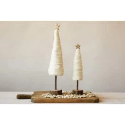 Hello Honey® 18" Wool Christmas Tree With Star -Michaels Shop D758730S 2