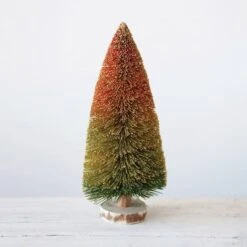 Hello Honey® 12" Multicolor Ombre Sisal Bottle Brush Tree Décor -Michaels Shop D758753S 2