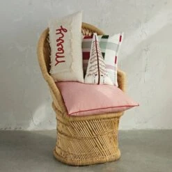 Hello Honey® Red & Green Plaid Pillow -Michaels Shop D758847S 2